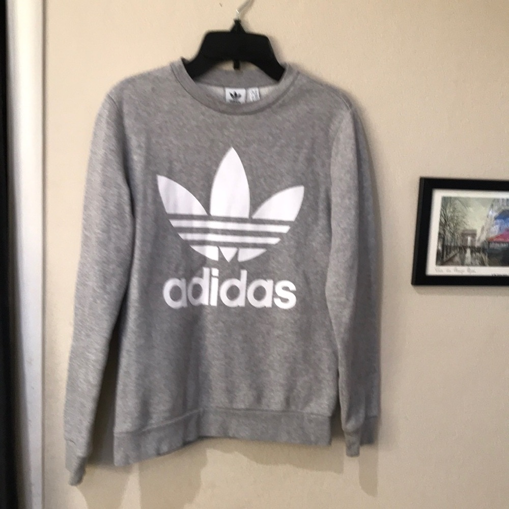 Kids Adidas Gray sweatshirt